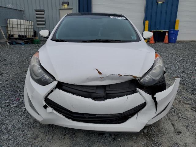 KMHDH6AE6DU021470 - 2013 HYUNDAI ELANTRA CO GS WHITE photo 5