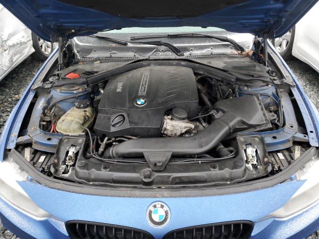 WBA3B9C5XDF586659 - 2013 BMW 335 XI BLUE photo 11