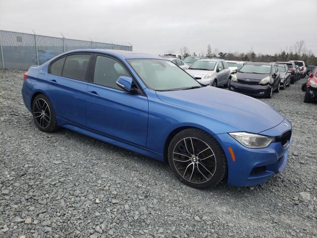 WBA3B9C5XDF586659 - 2013 BMW 335 XI BLUE photo 4