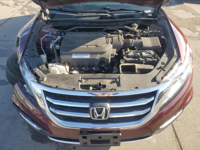 5J6TF2H54FL003721 - 2015 HONDA CROSSTOUR EXL ბურგუნდია ფოტო 12
