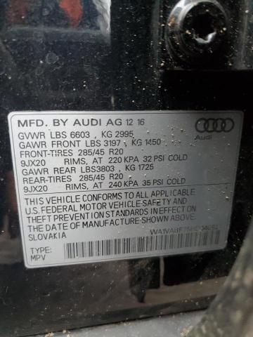 WA1VABF75HD040821 - 2017 AUDI Q7 PRESTIGE 黑色 照片 13