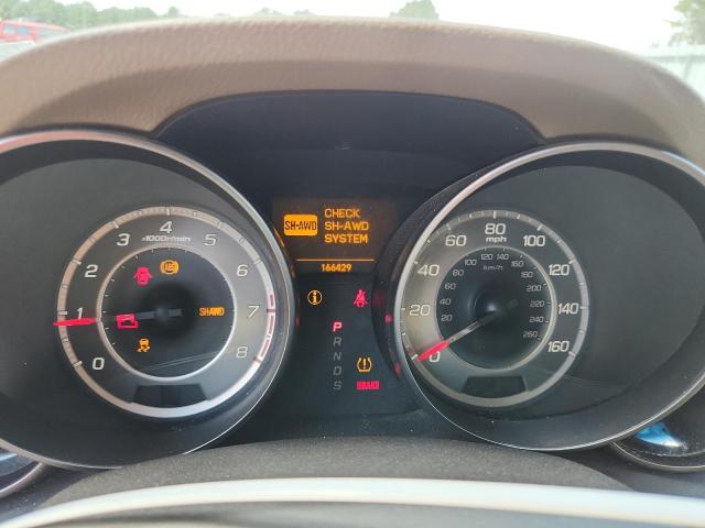 2HNYD2H37DH505109 - 2013 ACURA MDX TECHNOLOGY MAROON photo 9