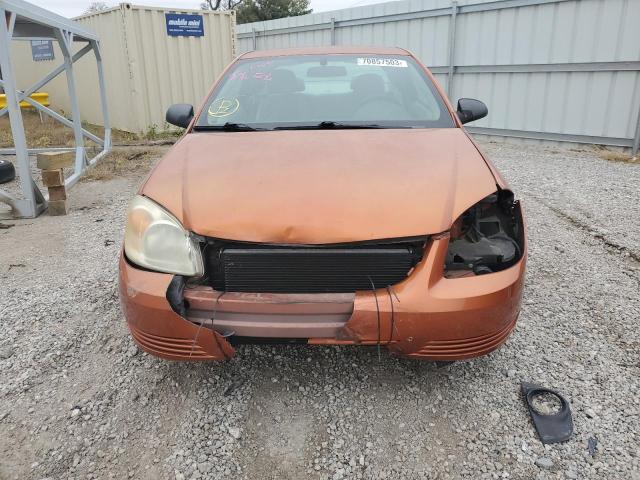 1G1AK15F777103802 - 2007 CHEVROLET COBALT LS ORANGE photo 5