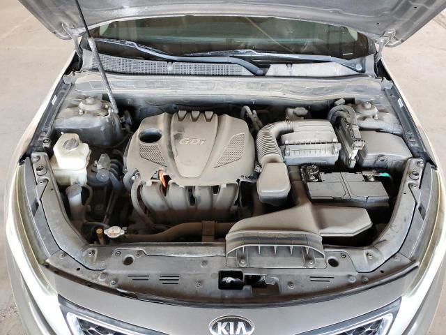 5XXGN4A75FG405538 - 2015 KIA OPTIMA EX GRAY photo 11