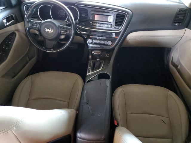 5XXGN4A75FG405538 - 2015 KIA OPTIMA EX GRAY photo 8