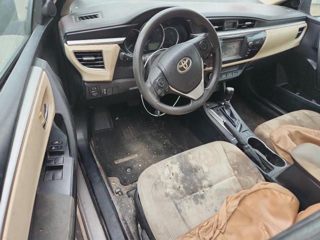 2T1BURHE9GC688016 - 2016 TOYOTA COROLLA L Qəhvəyi foto 8