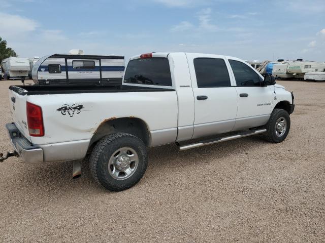 3D7KS29C46G283556 - 2006 DODGE RAM 2500 WHITE photo 3