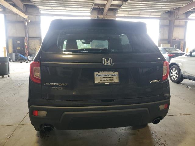 5FNYF8H56MB007686 - 2021 HONDA PASSPORT EXL Чорний фото 6