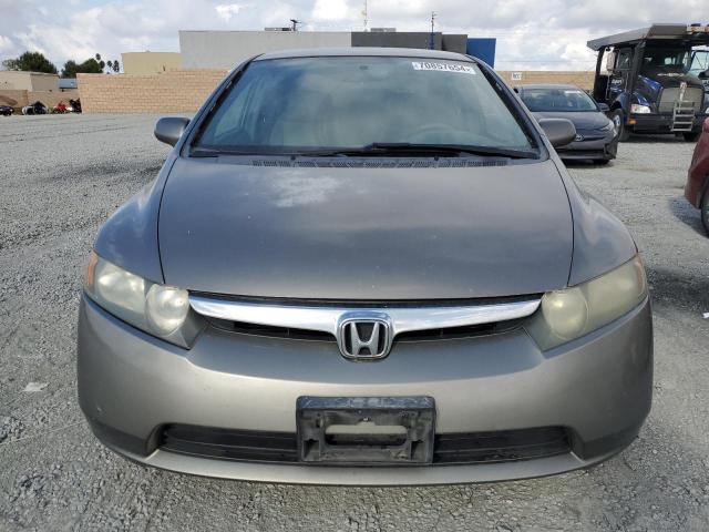 JHMFA16517S003440 - 2007 HONDA CIVIC LX GRAY photo 5