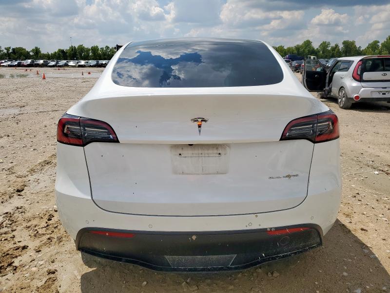 5YJYGDEE8MF140654 - 2021 TESLA MODEL Y WHITE photo 6