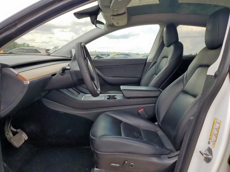 5YJYGDEE8MF140654 - 2021 TESLA MODEL Y WHITE photo 7