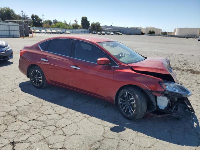 3N1AB7AP5JY332920 - 2018 NISSAN SENTRA S 红色 照片 4