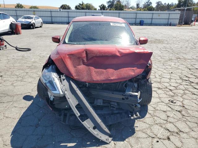 3N1AB7AP5JY332920 - 2018 NISSAN SENTRA S 红色 照片 5