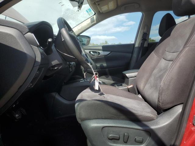 KNMAT2MV6GP714794 - 2016 NISSAN ROGUE S BURGUNDY photo 7