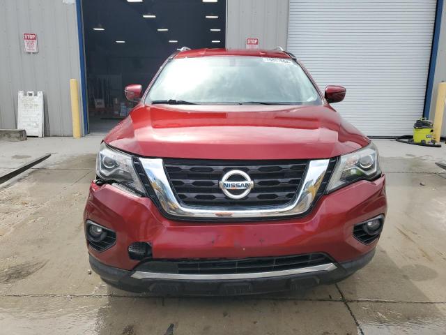 5N1DR2MM1JC644974 - 2018 NISSAN PATHFINDER S MAROON photo 5