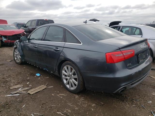 WAUHGAFC4FN005166 - 2015 AUDI A6 PRESTIGE CHARCOAL photo 2