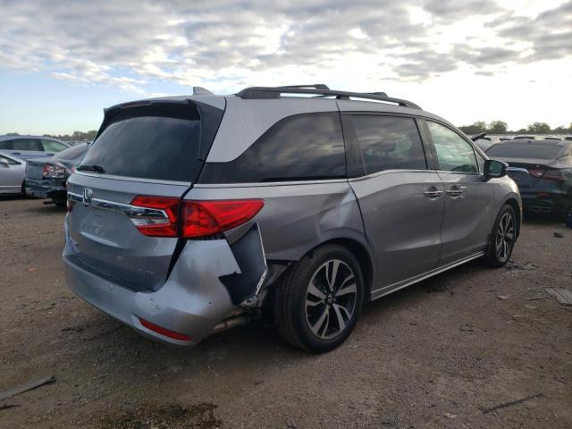 5FNRL6H95JB071007 - 2018 HONDA ODYSSEY ELITE Plata foto 3