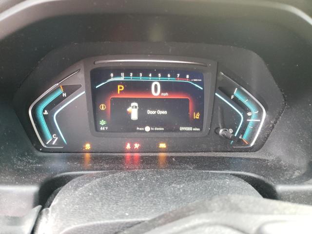 5FNRL6H95JB071007 - 2018 HONDA ODYSSEY ELITE Plata foto 9