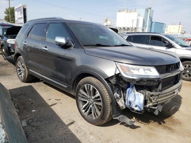 1FM5K8HTXHGD96742 - 2017 FORD EXPLORER PLATINUM BLACK photo 4