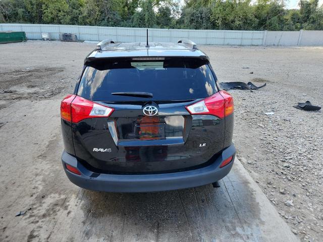 2T3ZFREVXFW157473 - 2015 TOYOTA RAV4 LE BLACK photo 6