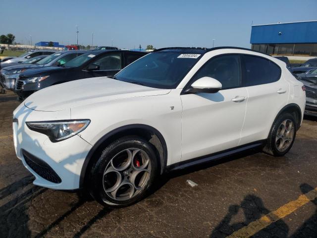 ZASPAKBN1N7D47875 - 2022 ALFA ROMEO STELVIO TI WHITE photo 1