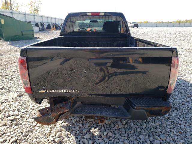 1GCCS196858175531 - 2005 CHEVROLET COLORADO BLACK photo 6