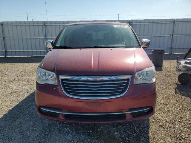 2C4RC1CG8CR136948 - 2012 CHRYSLER TOWN & COU TOURING L RED photo 5