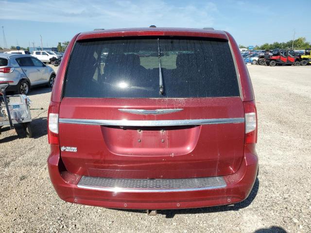 2C4RC1CG8CR136948 - 2012 CHRYSLER TOWN & COU TOURING L RED photo 6