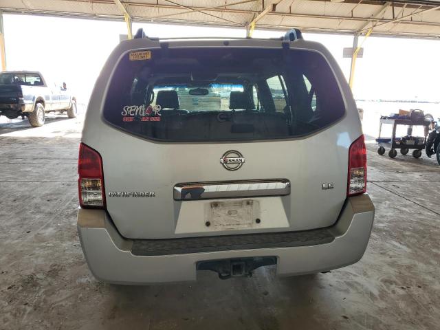 5N1AR18U35C712611 - 2005 NISSAN PATHFINDER LE Արծաթագույն լուսանկար 6