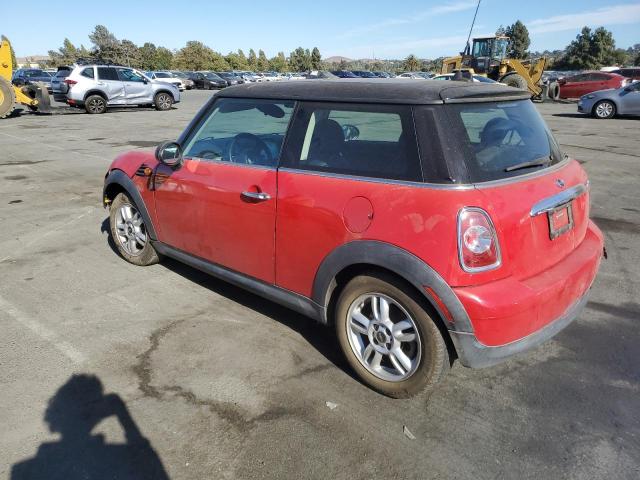 WMWSU3C51CT259859 - 2012 MINI COOPER RED photo 2