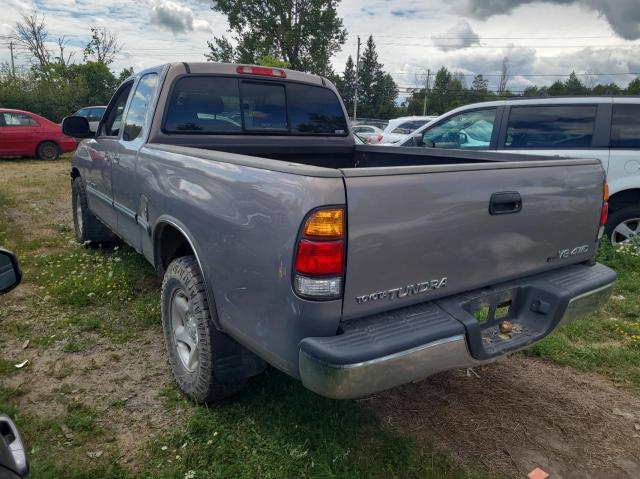 5TBBT44192S296784 - 2002 TOYOTA TUNDRA ACCESS CAB Gris foto 3