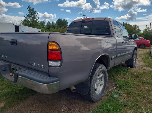 5TBBT44192S296784 - 2002 TOYOTA TUNDRA ACCESS CAB Gris foto 4