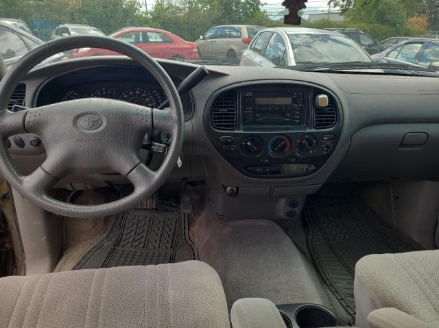 5TBBT44192S296784 - 2002 TOYOTA TUNDRA ACCESS CAB Gris foto 9