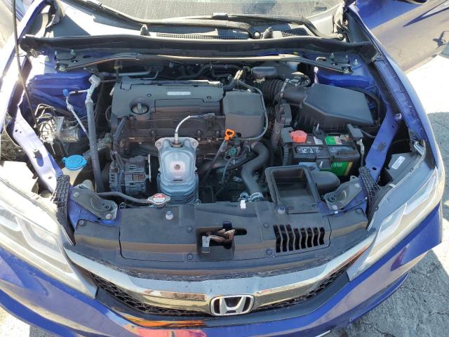 1HGCT1B86HA001075 - 2017 HONDA ACCORD EXL BLUE photo 11