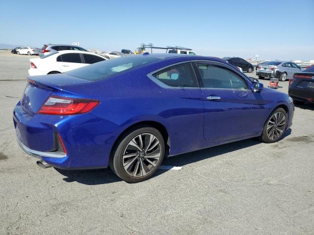 1HGCT1B86HA001075 - 2017 HONDA ACCORD EXL BLUE photo 3