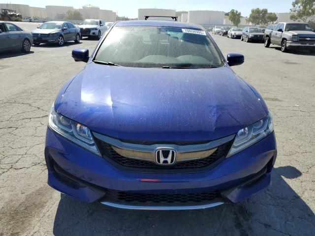 1HGCT1B86HA001075 - 2017 HONDA ACCORD EXL BLUE photo 5