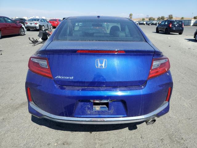 1HGCT1B86HA001075 - 2017 HONDA ACCORD EXL BLUE photo 6