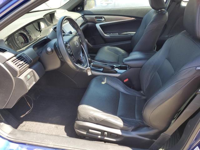 1HGCT1B86HA001075 - 2017 HONDA ACCORD EXL BLUE photo 7