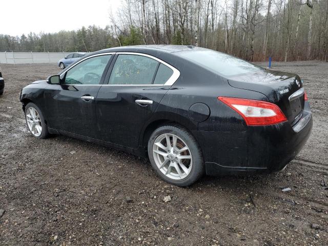 1N4AA5AP4BC848691 - 2011 NISSAN MAXIMA S BLACK photo 2