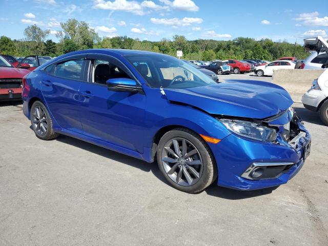 2HGFC1F74MH700148 - 2021 HONDA CIVIC EXL 蓝色 照片 4