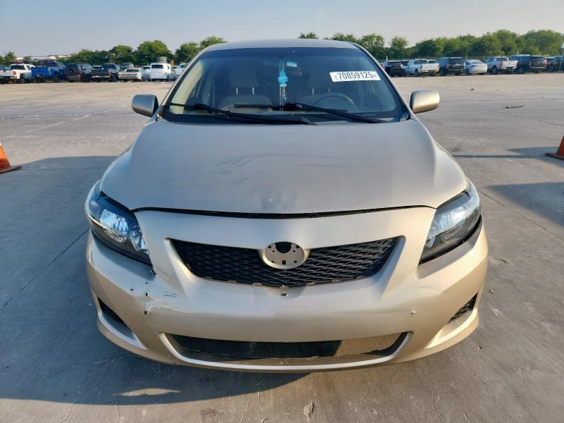 1NXBU40E09Z109429 - 2009 TOYOTA COROLLA BASE 棕色 照片 5