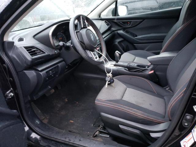 JF2GTACC9J8333738 - 2018 SUBARU CROSSTREK PREMIUM შავი ფოტო 7