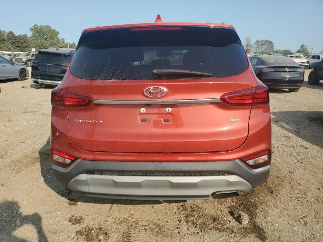 5NMS3CAD6LH181631 - 2020 HYUNDAI SANTA FE SEL RED photo 6