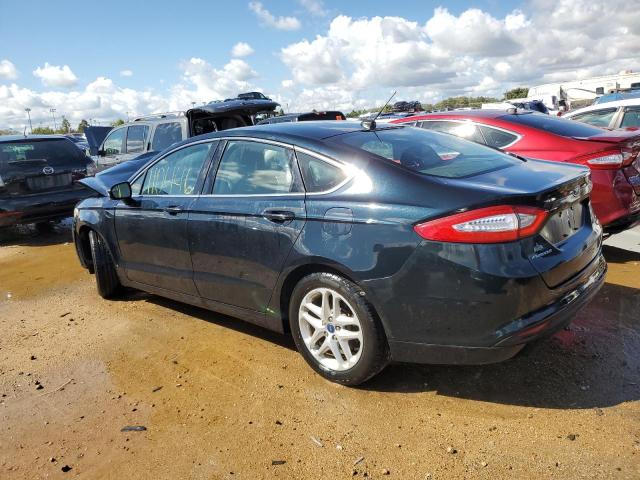 3FA6P0HD1ER275449 - 2014 FORD FUSION SE BLUE photo 2