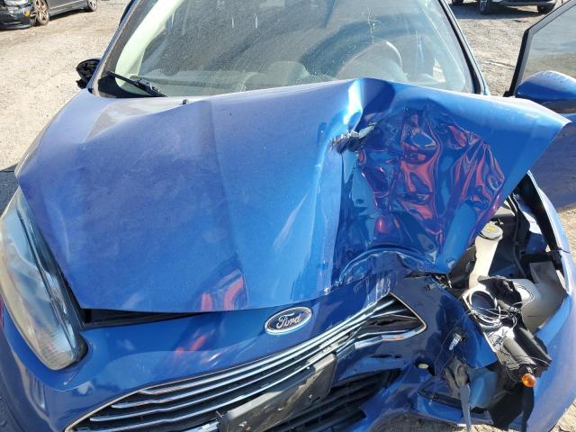 3FADP4BJ2JM131901 - 2018 FORD FIESTA SE BLUE photo 11