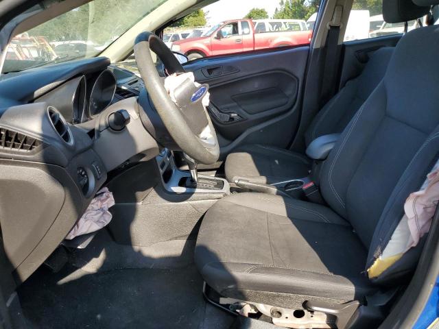 3FADP4BJ2JM131901 - 2018 FORD FIESTA SE BLUE photo 7