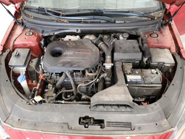 5NPE34AB6JH712151 - 2018 HYUNDAI SONATA SPORT Rot Foto 11