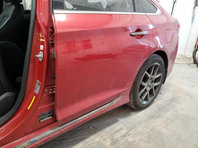 5NPE34AB6JH712151 - 2018 HYUNDAI SONATA SPORT Rot Foto 12