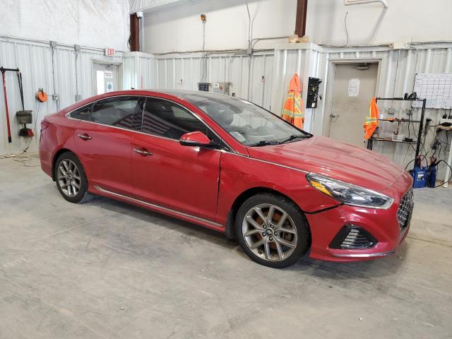 5NPE34AB6JH712151 - 2018 HYUNDAI SONATA SPORT Rot Foto 4