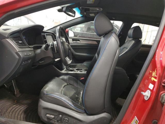 5NPE34AB6JH712151 - 2018 HYUNDAI SONATA SPORT Rot Foto 7